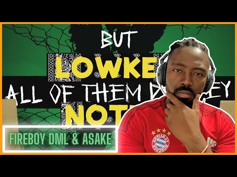 Fireboy DML & Asake - Bandana (Official Lyric Video) | Reaction