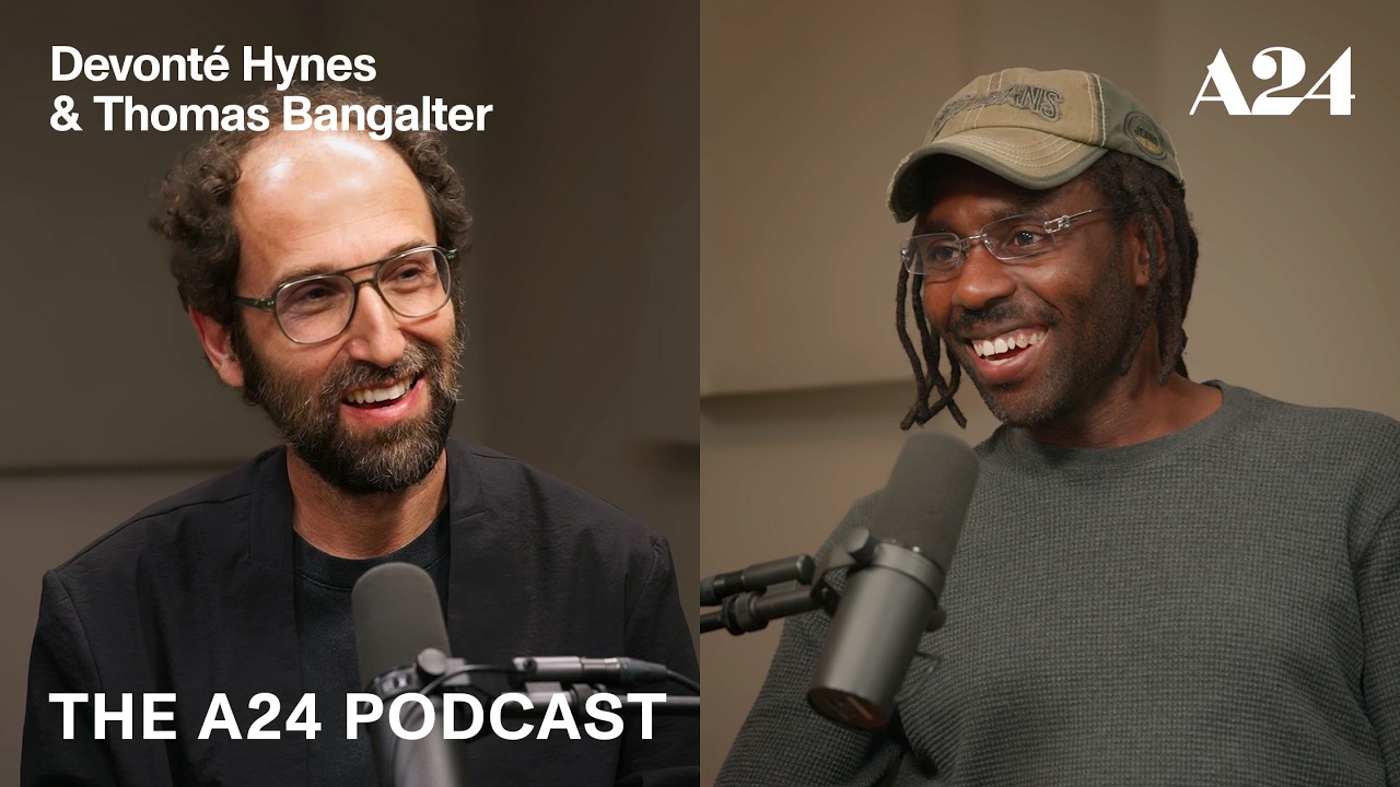 Devont&eacute; Hynes (Blood Orange) & Thomas Bangalter (Daft Punk) | The A24 Podcast - YouTube