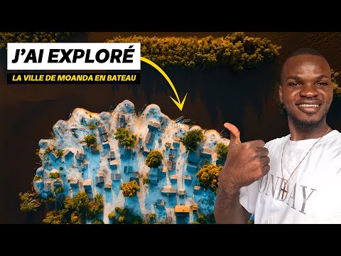 KONGO CENTRAL : J'AI EXPLORÉ LA VILLE de MOANDA  en BATEAU