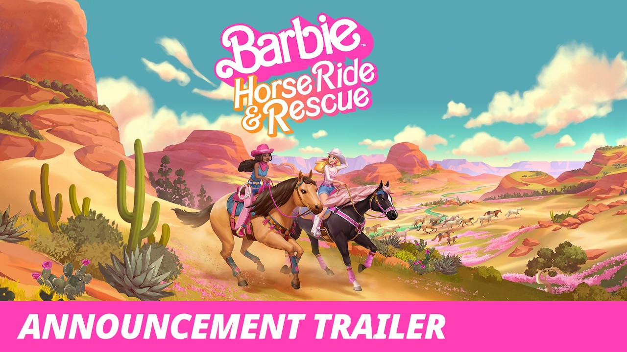 Barbie&trade; Horse Ride & Rescue &ndash; Announcement Trailer - YouTube