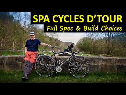 SPA Cycles D'Tour Steel Touring Bicycle (AMAZING!) - Ride and Build Specification