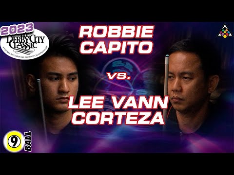 LEE VANN CORTEZ vs ROBBIE CAPITO - 2023 Derby City Classic 9-Ball Division