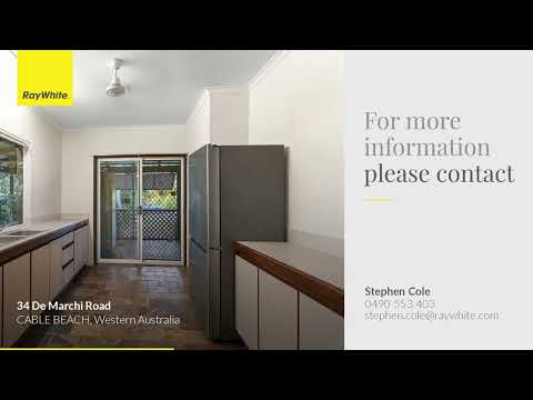 34 De Marchi Road, Cable Beach, WA 6726, 4 Kuwarto, 2 Banyo, House