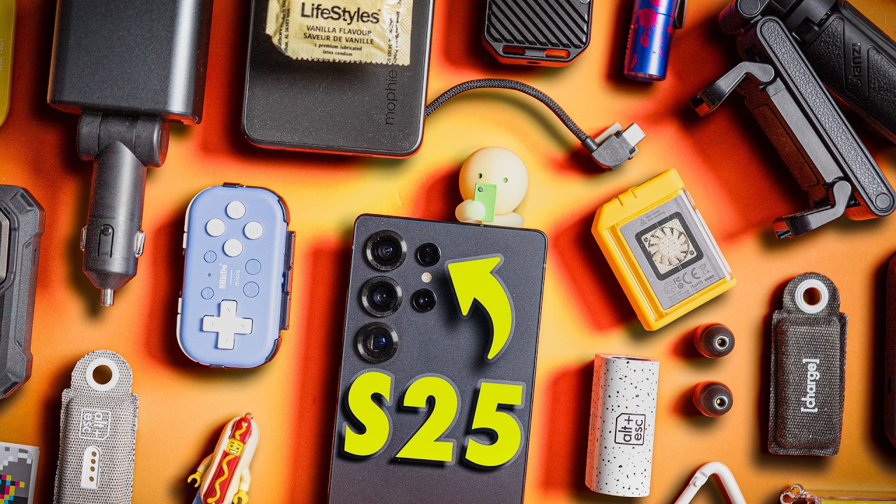 8 Accessories to Improve Your Samsung Galaxy S25/S25 Ultra!