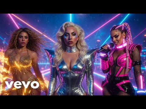 Lady Gaga ft Doja Cat, Shakira - Fierce and free (New music video 2026)