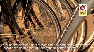 preview picture of video 'Plaats van de motor in de elektrische fiets door Marc Ermens fietsen.'