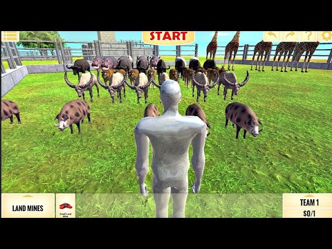 FPS Avatar VS 150 Furious Animals - Animal Revolt Battle Simulator
