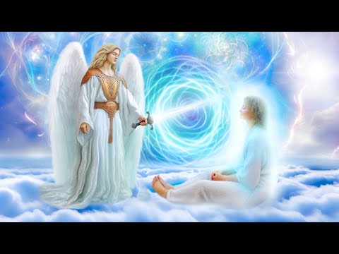 Archangel Michael Clearing All Dark Energy From Your Aura With Alpha Waves, Archangel Healing Music