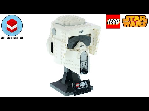 Vidéo LEGO Star Wars 75305 : Le casque du Scout Trooper