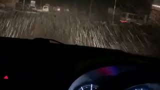 Car drive rain and snow fall at mohali whatsapp la