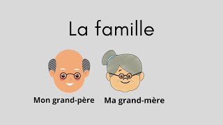 Learn family tree in French II La Famille II # youtubeshorts #learnfrench #familytree #enjoylearning