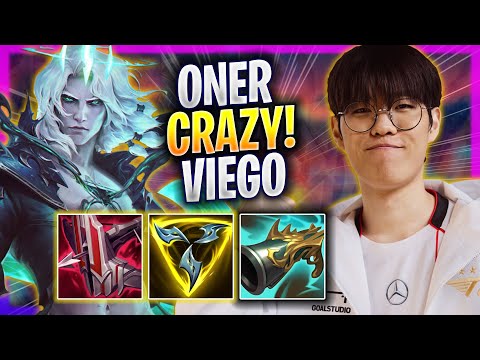 ONER CRAZY GAME WITH VIEGO! - T1 Oner Plays Viego JUNGLE vs Skarner! | Season 2025