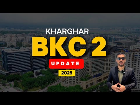 KHARGHAR BKC 2 | Latest Construction Progress 2025 | Mirza Properties