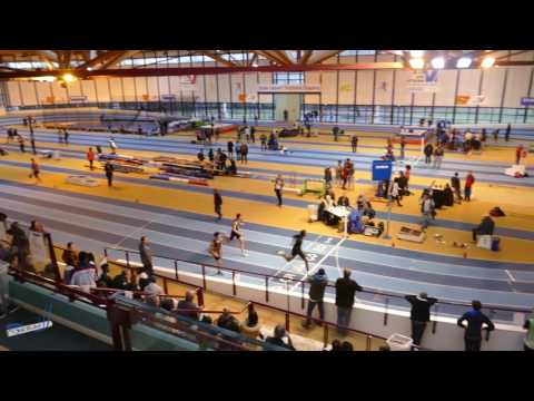 200m – Finale 4 – CAM – Championnat Régionaux Indoor 14/01/2017 – Eaubonne