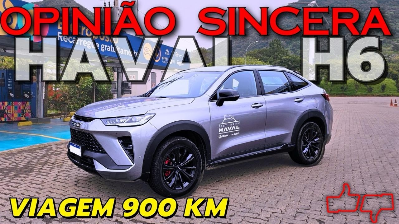 GWM Haval H6 Plug-in: 900km de Teste na Estrada! Como é a autonomia? Ficou sem bateria? Sem força?