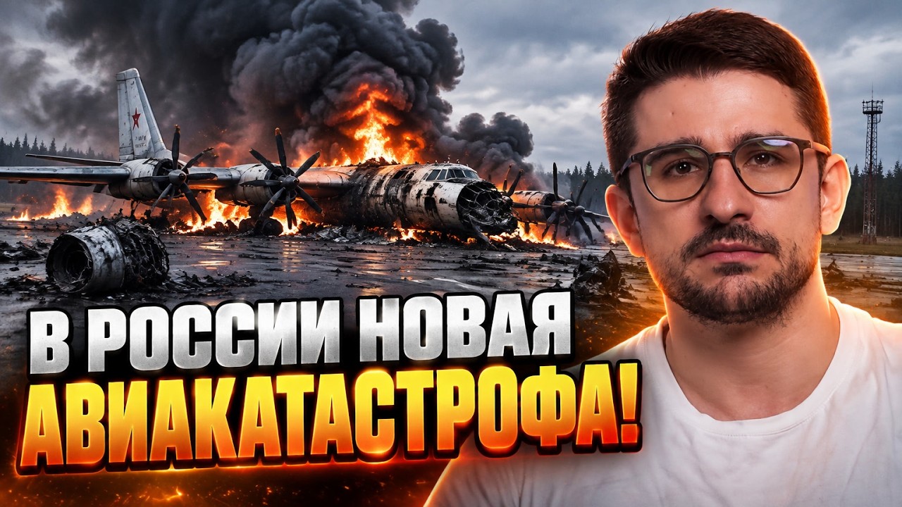 ⚡ Щойно! Ту-95 розбився на зльоті! Стратегічна авіація РФ зазнала непоправног