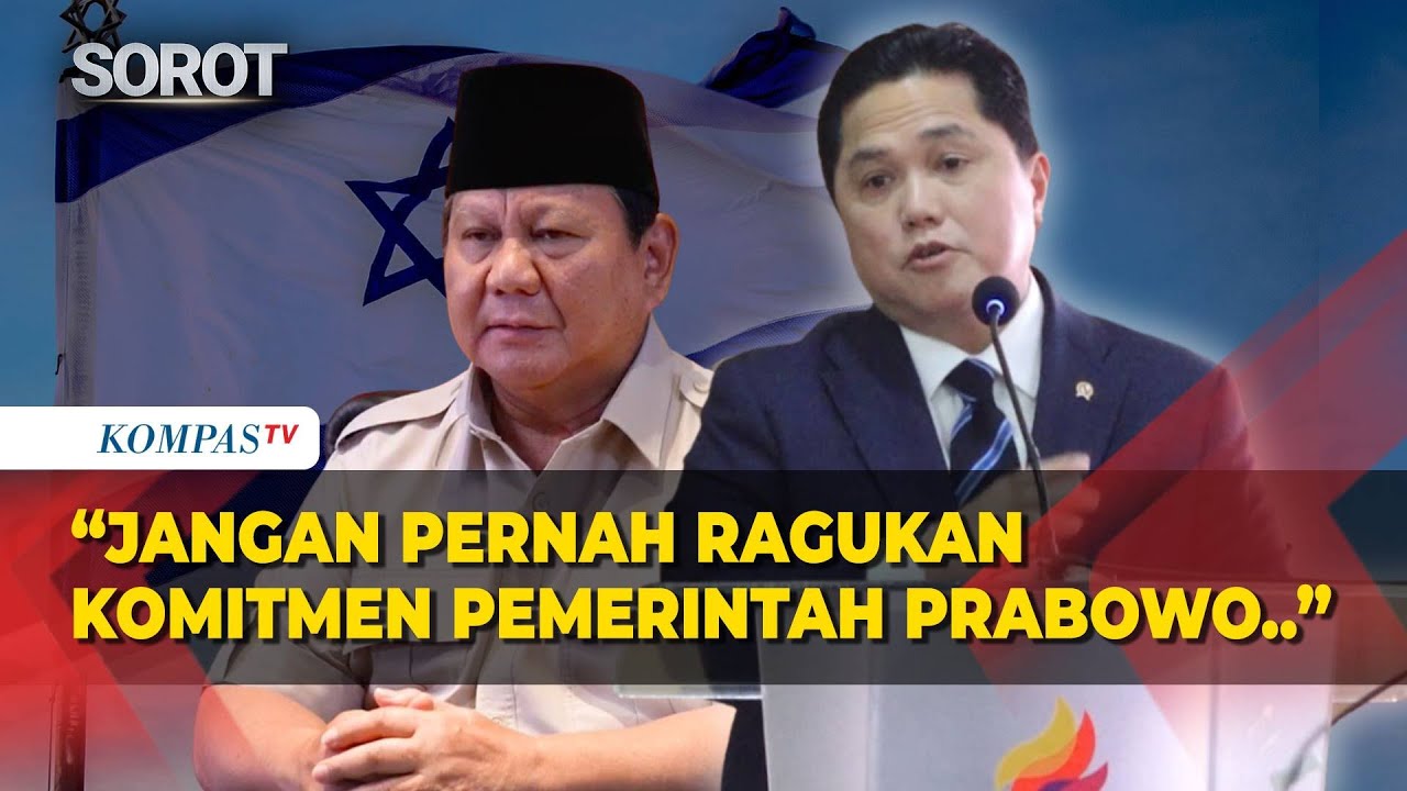 Menpora Erick Thohir Buka Suara Soal Atlet Israel Batal Berlaga di Kejuaraan Senam di Jakarta