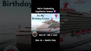 Join us for a ADULT ONLY cruise on the Virgin Voyages - Scarlet Lady - Type cruise to get more info