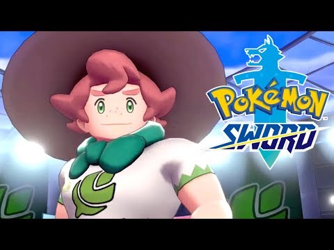 Pokemon Sword and Shield - First Gym Leader (Milo, Grass Type) Gameplay