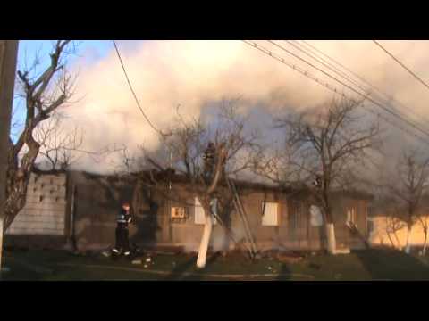 Incendiu casa privata - localitatea Tirol