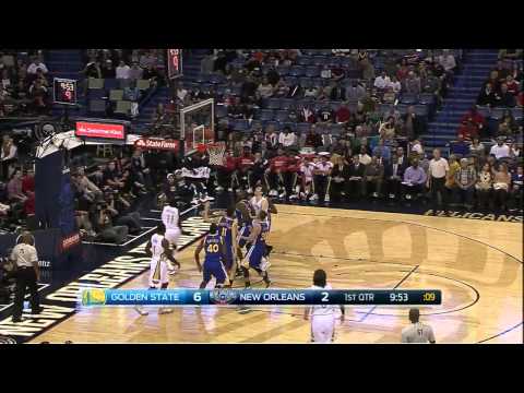 Omer Asik Highlights Warriors vs. Pelicans 12.14.2014 - 4 Points, 8 Rebounds