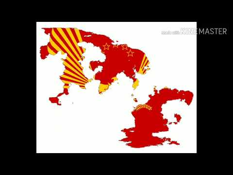 Flag map & Anthem of the Union of Opreian Socialist Republics