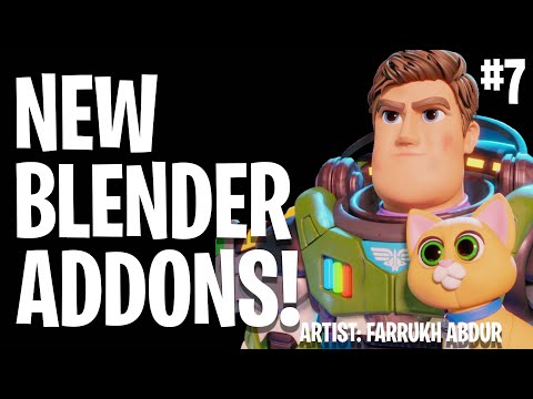 Brand New Blender Addons You Probably Missed! #7 [ + Discount Edition]