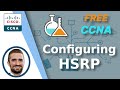 Free CCNA Configuring HSRP Day 29 Lab CCNA 200 301 Complete Course