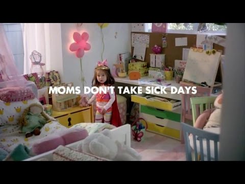 TV Commercial Spot - Cold & Flu Relief - Moms Don't Take Sick Days