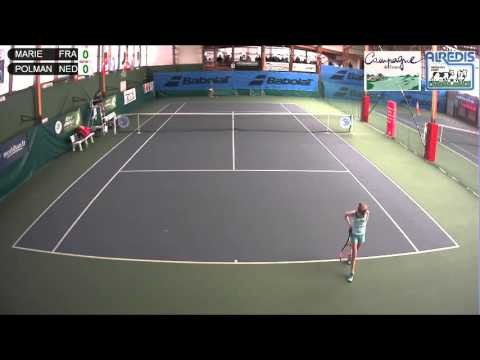 MARIE (FRA) vs POLMAN (NED) - Open Super 12 Auray Tennis
