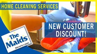 preview picture of video 'Cleaning Services Dublin OH - Online Special - The Maids of Columbus'