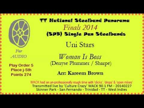 TT Panorama 2014 - Finals SPB - Uni Stars - Woman Is Boss (Arr: Kareem Brown)
