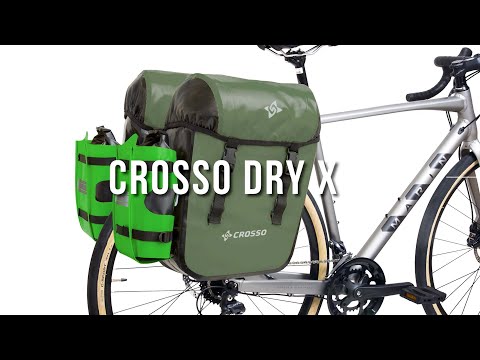 Nowe wersje kolorystyczne sakw rowerowych Crosso Dry X 60