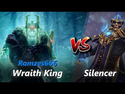 How to Wraith King safelane vs Silencer/Lina (feat. Ramzes666) | First 10 minutes