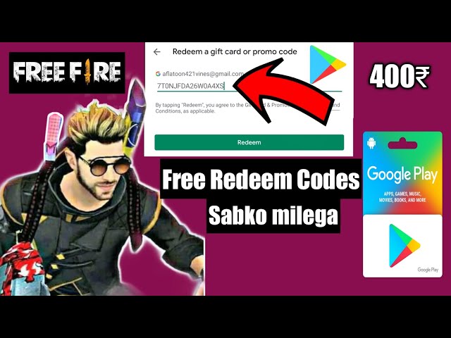 How To Get Free Fire Redeem Code