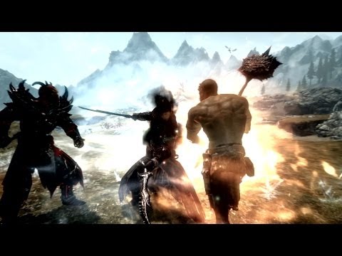 Skyrim Battles - Molag Bal, Mehrunes Dagon, & Malacath vs Sithis [Master Settings]