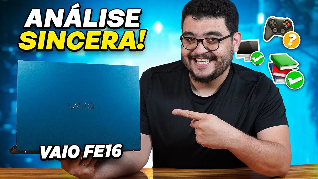 Miniatura da avaliação em vídeo de Notebook VAIO G6500Y 15.6" Intel Celeron G6500Y 16GB RAM 512GB SSD Windows 11 Pro