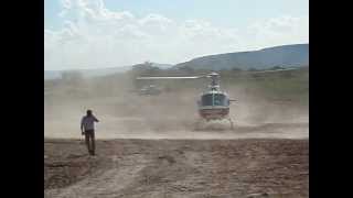 preview picture of video 'Despegue de Helicoptero en Jalpa'