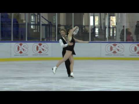 6 Kate Louise BAGNALL  Benjamin ALLAIN FRA SD Ice Dance ISU CS Warsaw Cup 2016