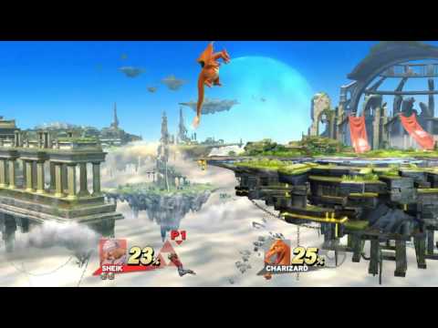 Ssb4 Sheik vs Charizard