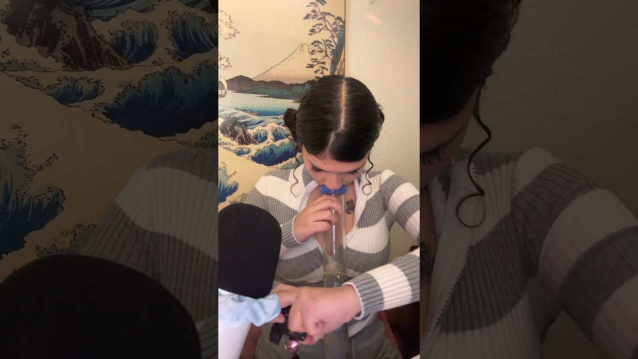 ASMR Hitting My Bong