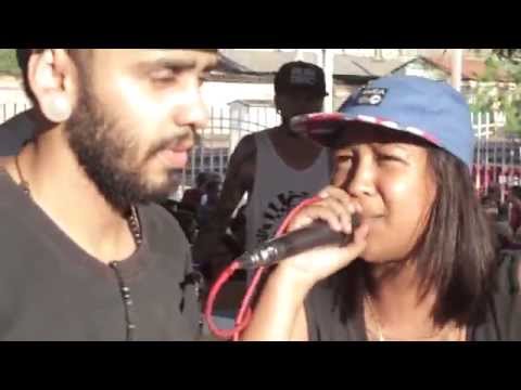 Clara vs Lil (Semifinal) Seletivas MG - Duelo de MCs Nacional 2015 - 11/10/15