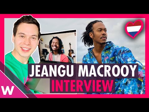 Jeangu Macrooy (Eurovision 2020 and 2021) Interview on "Grow" and ESC 2021 in The Netherlands