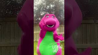 That sounds like an opposite to Barney! 🔊 #shorts