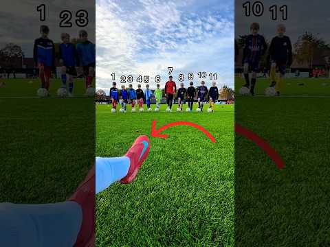 1, 2, 3, 4, 5, 6, 7, 8, 9, 10 or 11?🤔⚽️