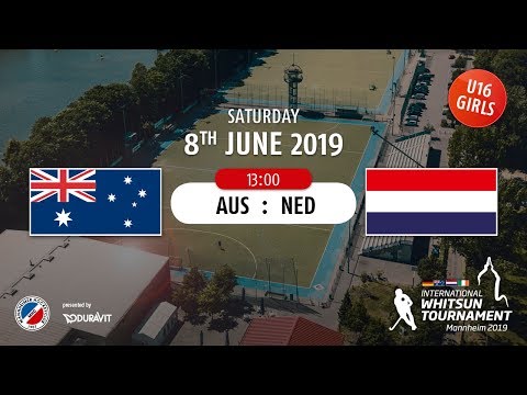 Australia - Netherlands | U16 Girls | International Whitsun Tournament 2019 in Mannheim