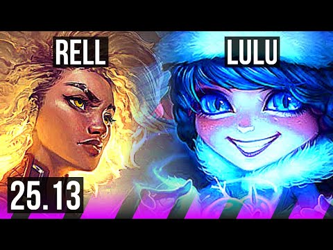 RELL & Kai'Sa vs LULU & Jinx (SUP) | 19k DMG, 2/5/40 | EUW Master | 25.13