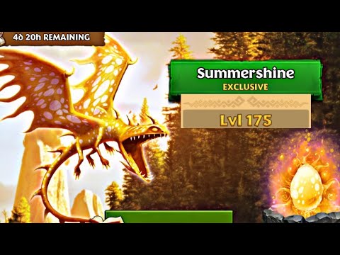SUMMERSHINE MAX LEVEL 175 TITAN MODE - NEW EXCLUSIVE FLIGHTMARE - Dragons: Rise of Berk