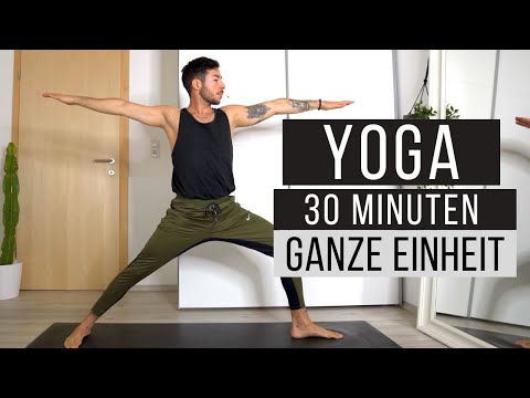 30 MINUTEN GANZE YOGA EINHEIT - für alle Level (auch Anfänger) auf Deutsch