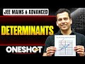 Manzil 2026 DETERMINANTS In One Shot All Concepts PYQs Covered JEE Main Advanced